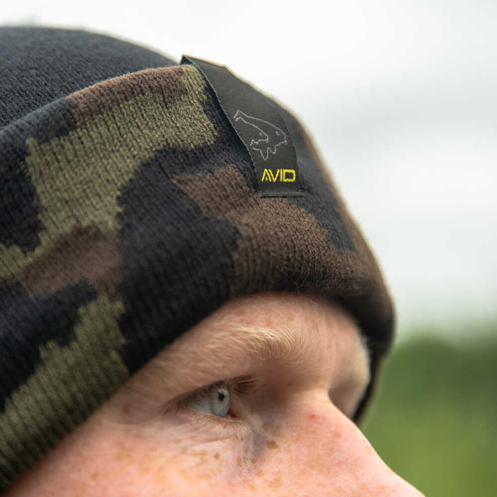 Bonnet Avid noir et camouflage