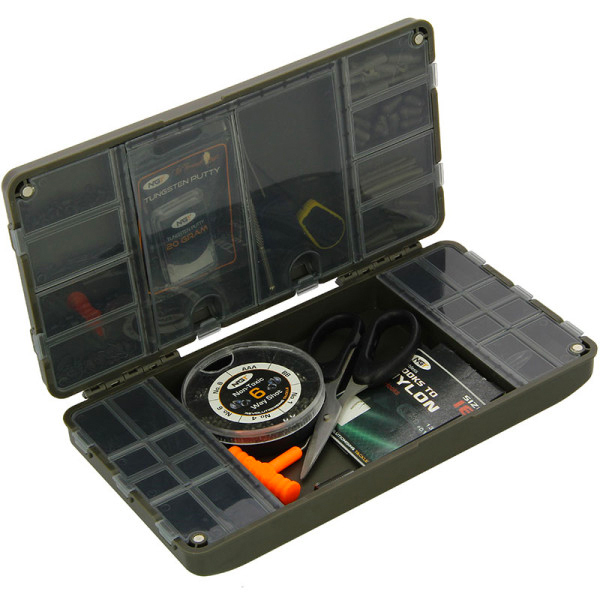 XPR Carp Tacklebox rempli d'outils de marques connues ! - NGT Terminal Tackle XPR Box System
