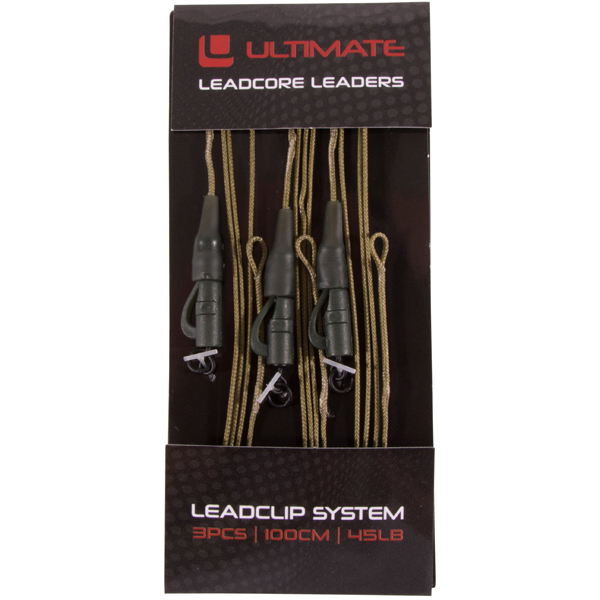 Ensemble de Carpes Mega Complet - Ultimate Leadcore Leader with Leadclip