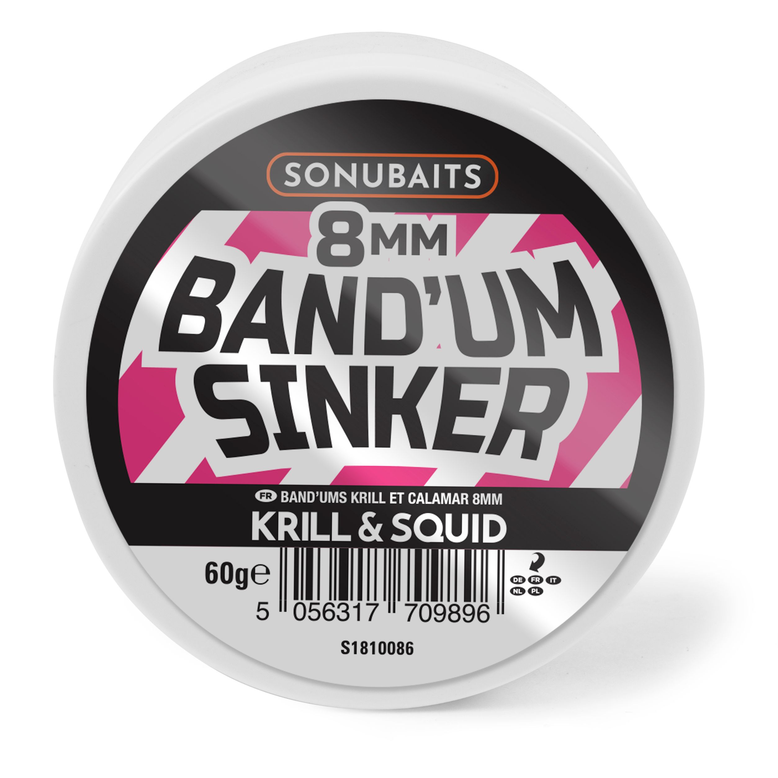 Bouillettes Sonubaits Band'um Sinker 8mm - Krill & Squid