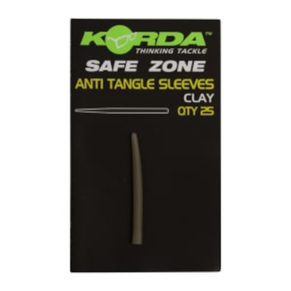 Manchons Anti-enchevêtrement Korda Safe Zone (25 pièces) - Clay