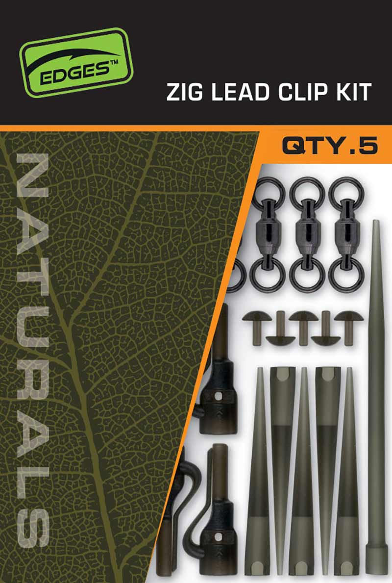 Fox Naturals Zig Lead Clip Kit (5 pcs)