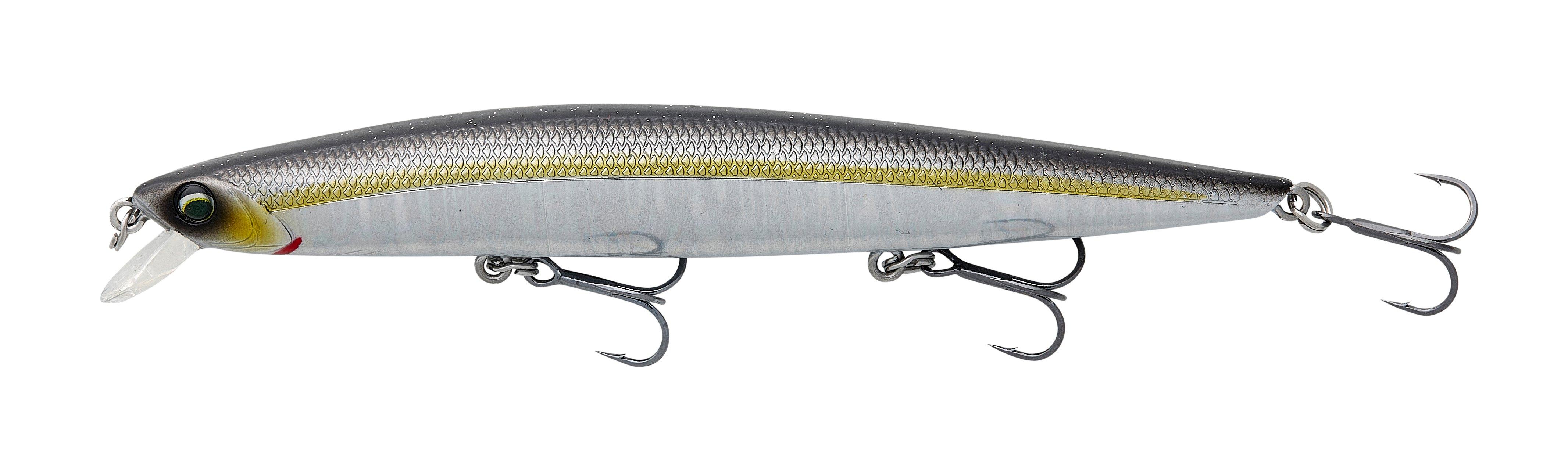 Crankbait Savage Gear Sea Bass Minnow Sinking 14cm (21.7g) - Nero Holo