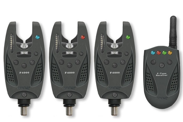 Cormoran Pro Carp F-4000 Wireless Bite Indicator Set (sans piles)
