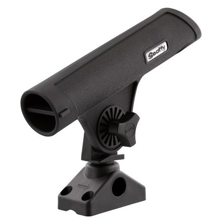 Porte-canne Scotty Rodmaster II Rod Holder Black W/ 0241 Side / Deck Mount