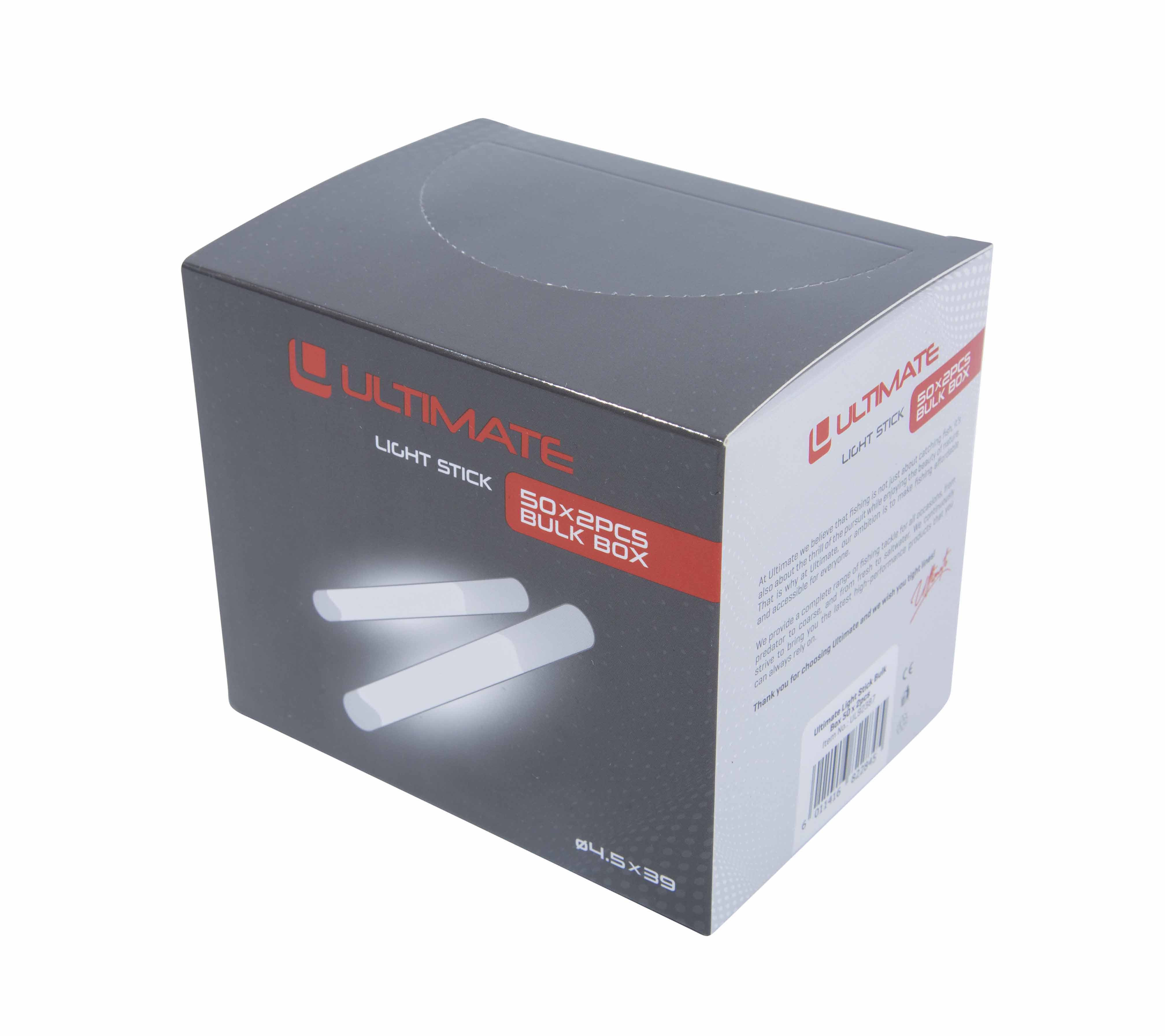 Bâtonnets lumineux Ultimate Light Stick Bulk Box (50 x 2pcs)