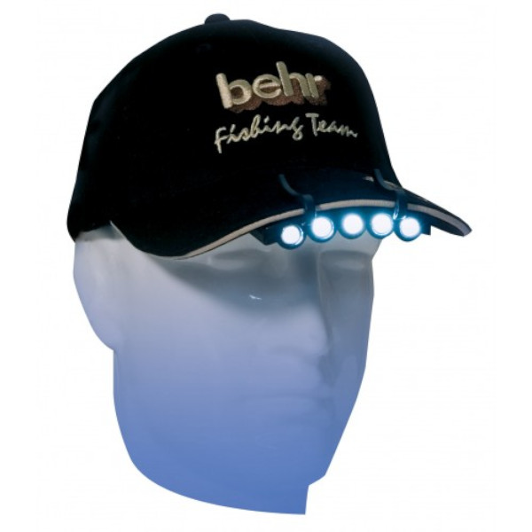 Lampe frontale,Casquette réglable à 5 LED,chapeau à piles avec lampe de  poche LED pour la pêche en plein air,Jogging - Type Camo