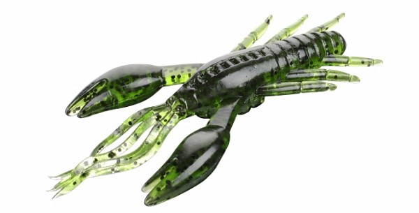 Ecrevisse Mikado 9cm (2pcs) - Mikado Cray Fish 9 cm - Green