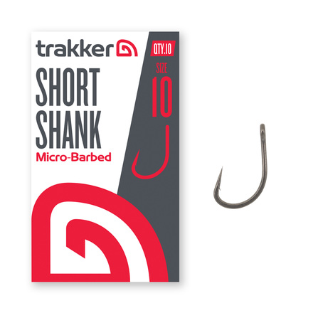 Hameçons Trakker Short Shank Hooks Micro Barbed (10 pcs)