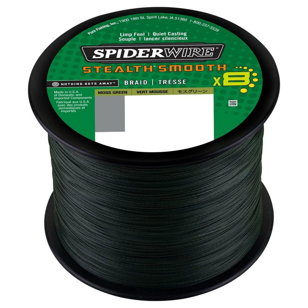 Tresse Spiderwire Stealth Smooth 8 Moss Green (2000m)