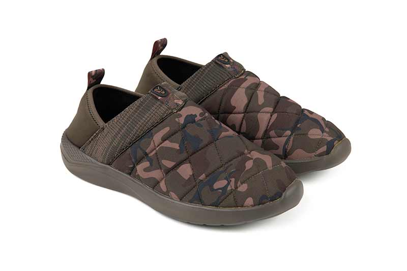 Pantoufles Fox Camo/Khaki Bivvy Slippers