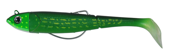 Effzett Kick-S Minnow Weedless Paddle Tail 150 mm - Pike