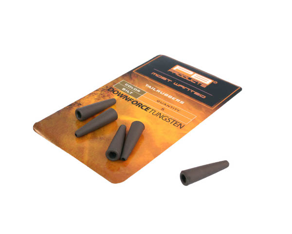 PB Products Downforce Tungsten Tailrubbers (5 pcs) - Silt/Limon