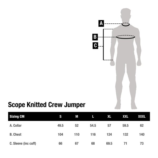 Sweatshirt Nash Scope Knitted Crew Jumper