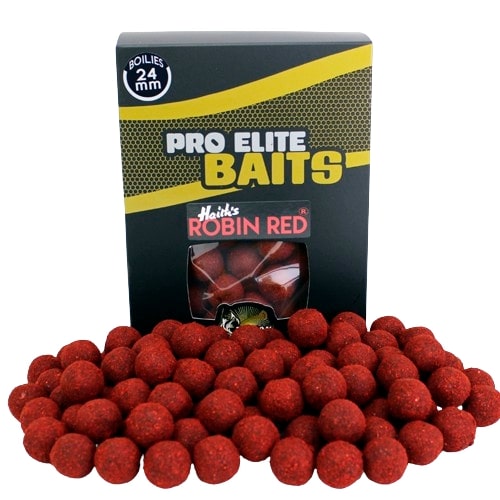 Bouillettes Pro Elite Baits Gold Boilies Robin Red (1kg)