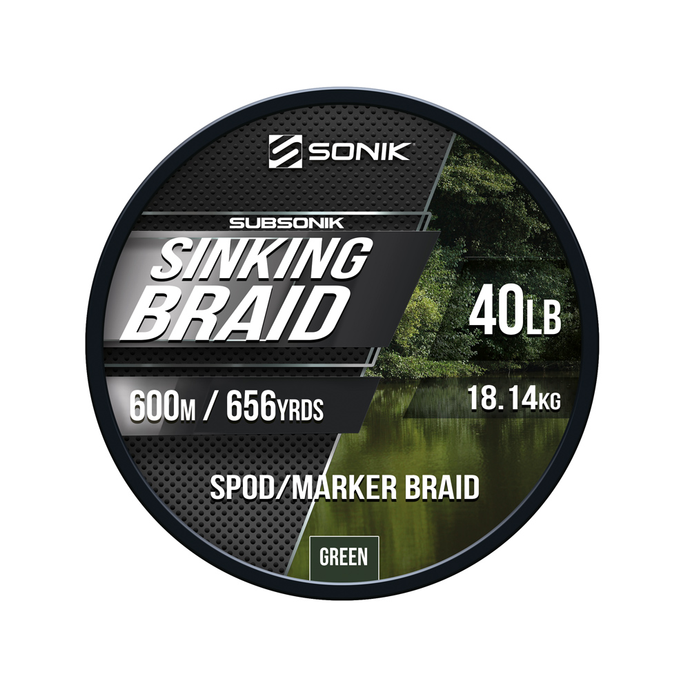 Tresse Sonik Subsonik Sinking Braid 0.20mm (18.14kg)
