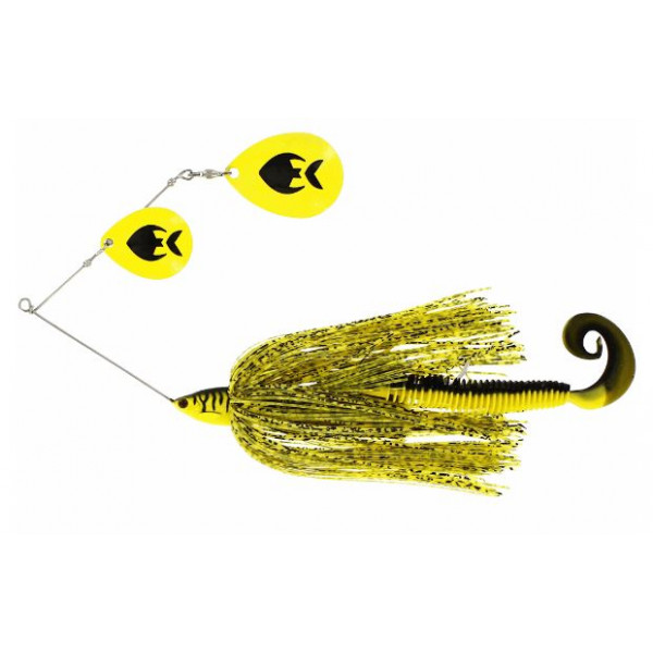 Westin MonsterVibe (Colorado Blade) 65g - Yellow Tiger