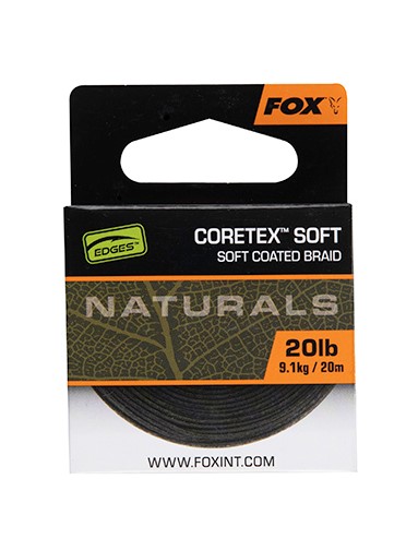 Fox Edges Naturals Coretex Soft Hooklink (20m)