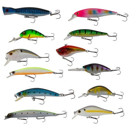 Ensemble de leurres durs Catchgear Hard Lure Set (12 pcs)