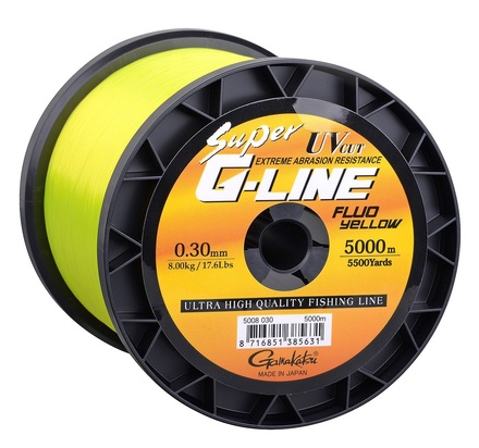 Nylon Gamakatsu Super G-Line Fluo Monofilament (5000m)