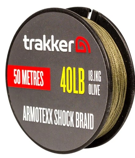 Bas de ligne Trakker Armotexx Shock Braid 0.40 mm (18.1kg)