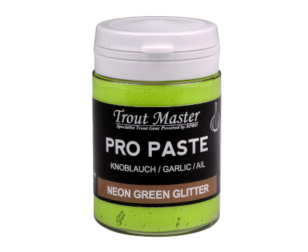 Spro Trout Master Pro Paste - Neon Green Glitter
