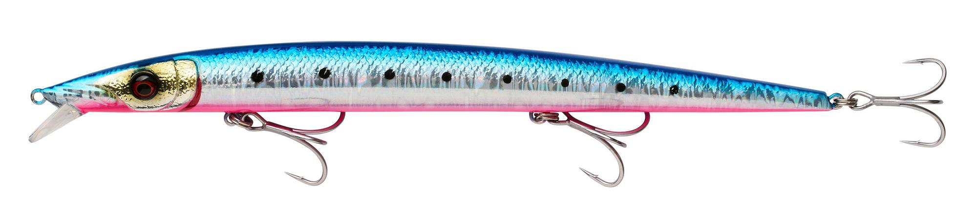 Leurre coulant mer Savage Gear Barra Jerk 21cm (38g) - Pinkbelly Sardine