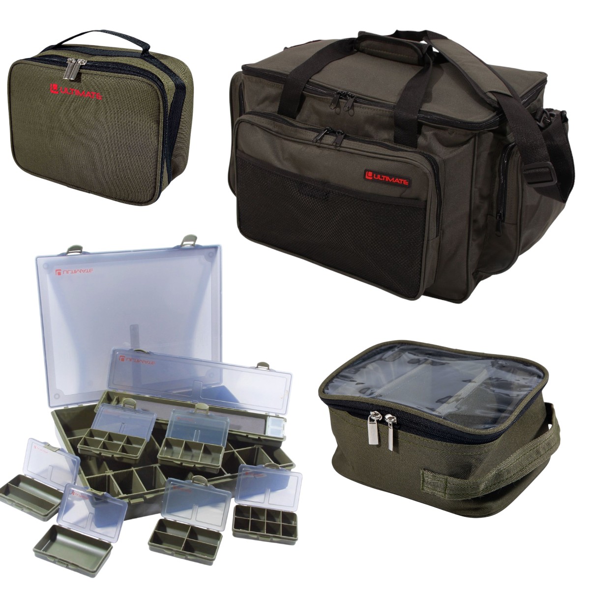 Kit de rangement pour matériel de pêche Ultimate Carp