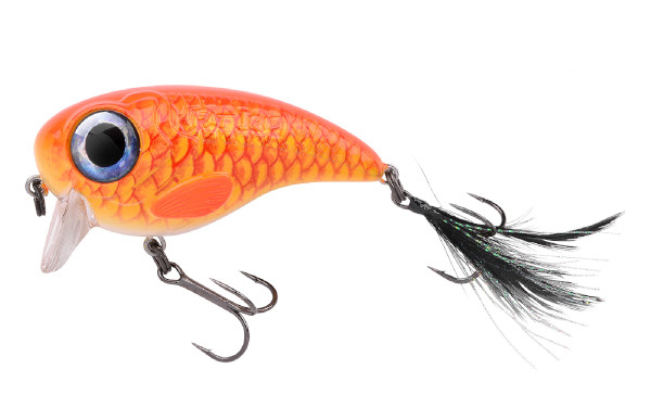 Spro Fat Iris 60 + Spro Stainless Wire Leaders - Goldfish