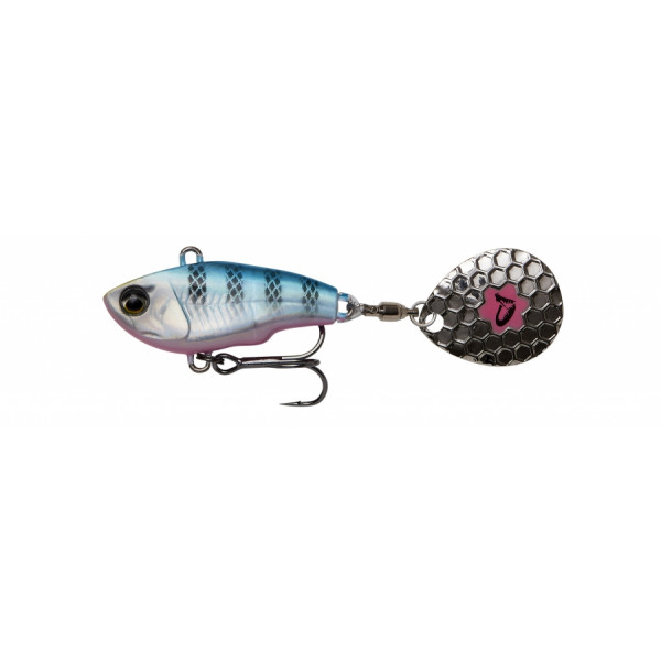 Savage Gear Fat Tail Spin Sinking - Blue Silver Pink