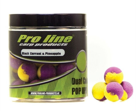 Pro Line Dual Color Pop-Ups 12mm 200ml - Blackcurrant & Pineapple