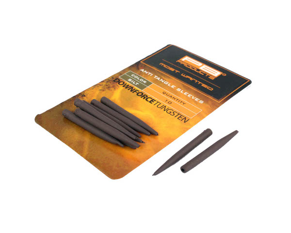 Manchons PB Products Downforce Tungsten Anti Tangle Sleeves (10 pièces) - Silt