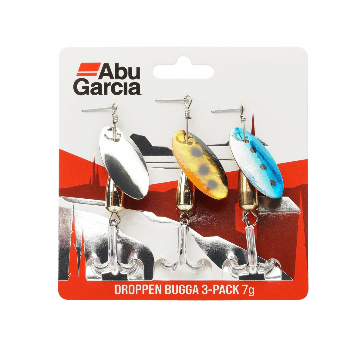 Set de 3 Spinners Abu Garcia Droppen Bugga - 7.0g