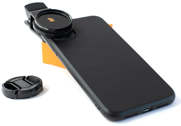 Lentille Polarisée pour téléphone a cliper - Fortis Polarised Phone Filter Clip