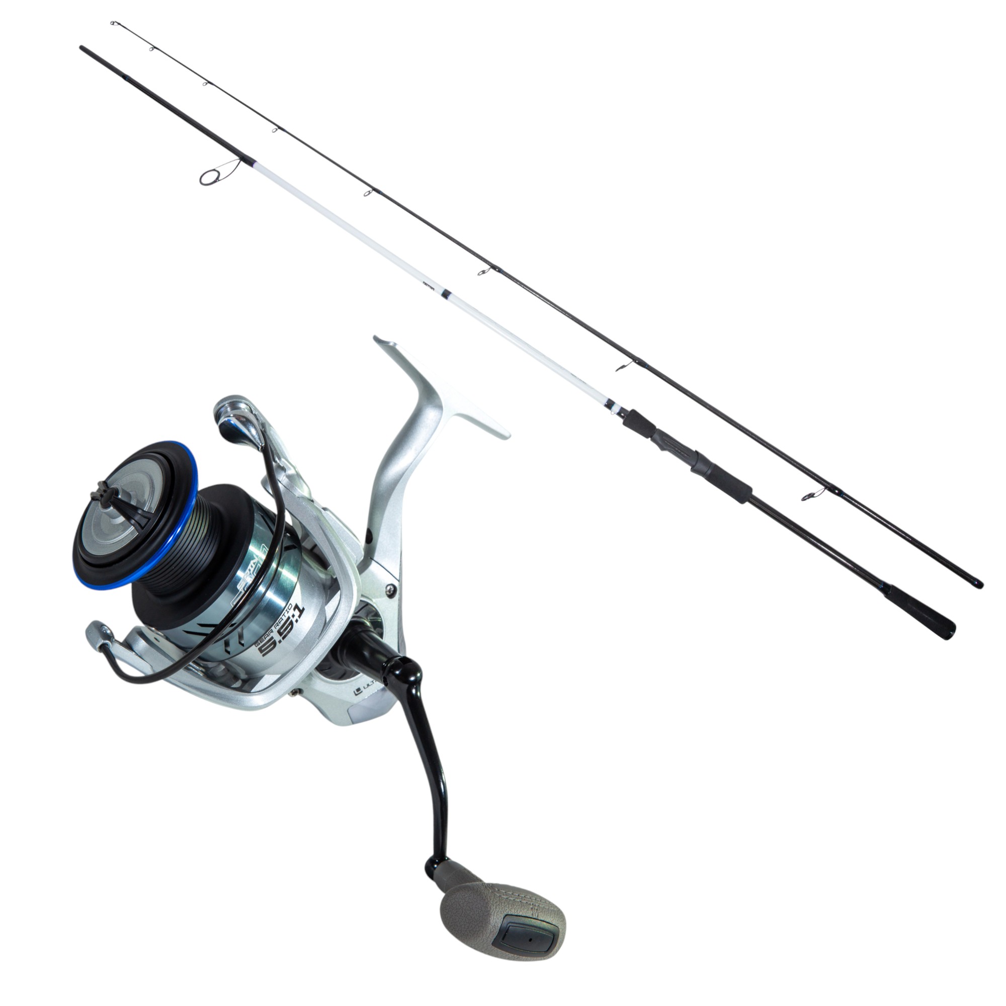 Ensemble pêche au Bar Ultimate Bluecore Seabass Allround Combo 2.90m (20-60g)