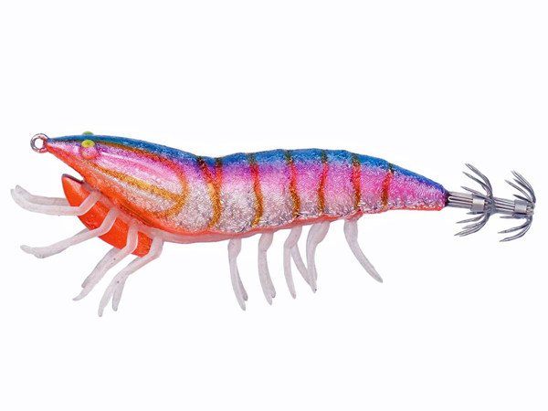 Savage Gear 3D Hybrid Shrimp Egi Jig - Blue Back