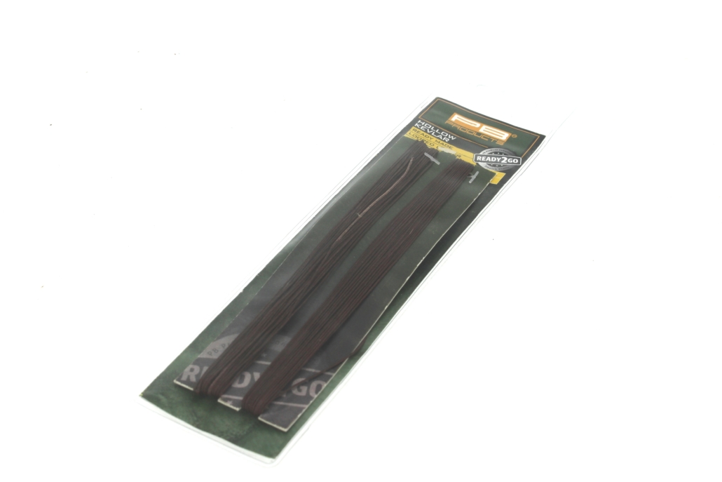Bas de ligne PB Products R2G Hollow Kevlar Looped Leader Weed 10m (2 pcs)