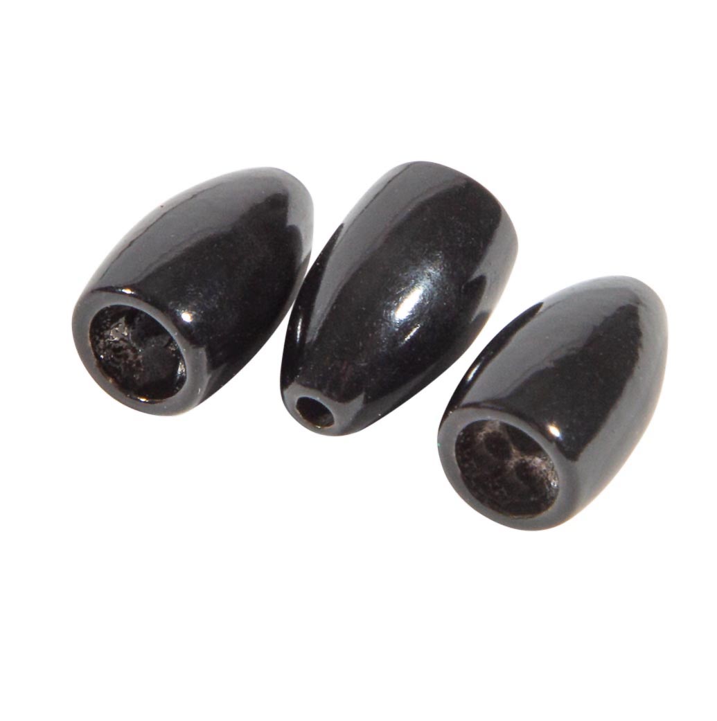 Plombs balle Ultimate Tungsten Bullet Weight Black (3pcs)