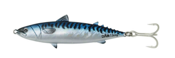 Dam Salt-X Mackerel Pilk 11 cm 100 g (options multiples) - Blue UV