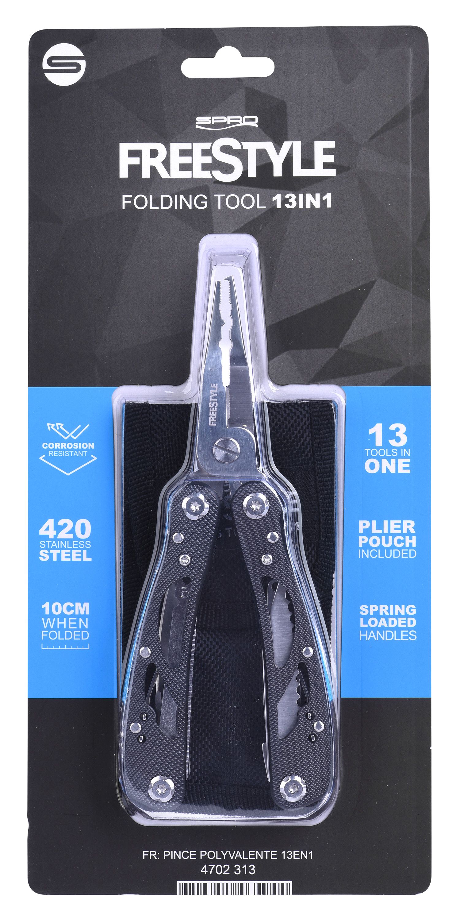 Pince multifonctions Spro Freestyle Folding Tool 13In1