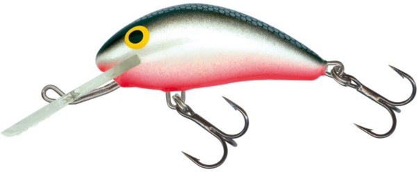 Leurre Salmo Hornet 6cm (26 options) - Grey Silver