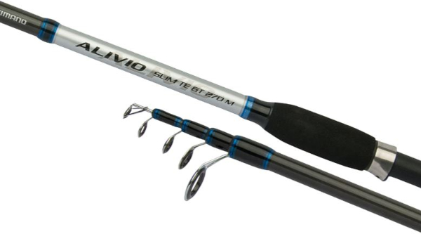 Canne à pêche télescopique Shimano Alivio Slim GT 40-80g