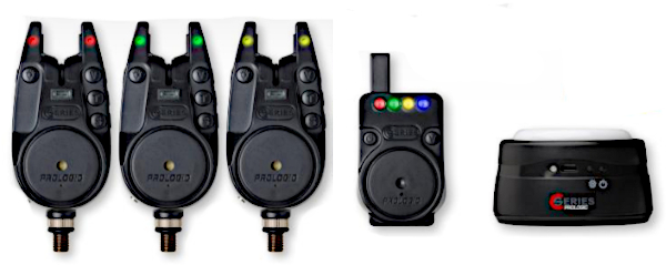 Prologic C-Series Bite Alarm Set - Prologic C-Series Bite Alarm Set 3+1+1 rouge/vert/jaune