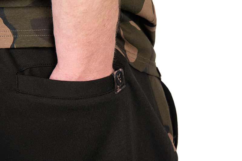 Pantalon de jogging Fox LW Black/Camo Combat Joggers