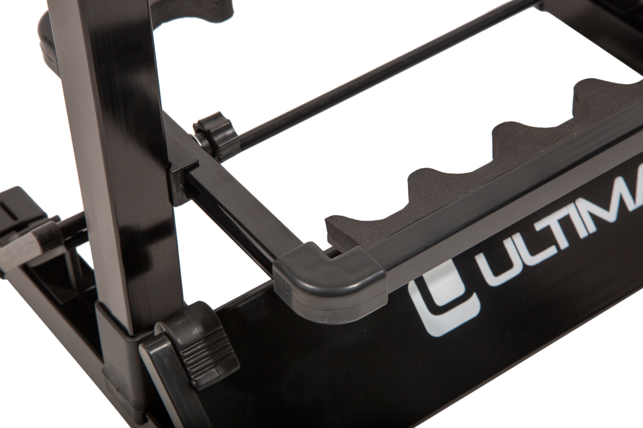 Présentoir pour cannes Ultimate Aluminium Rod Rack Black