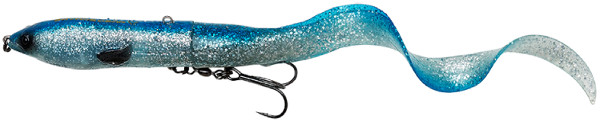 Savage Gear 3D Hard Eel 17 cm 50 g (2+1) - Blue Silver