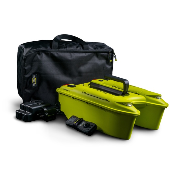 Bateau amorceur RidgeMonkey Hunter 750 Hi-Viz